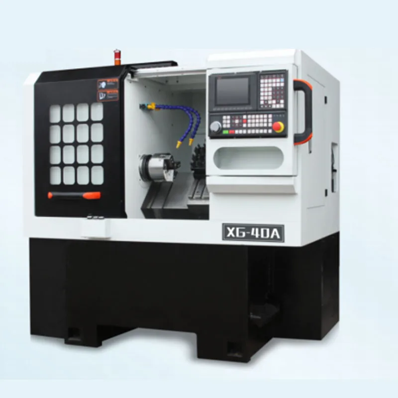 XG-40A High-precision automatic rim repair lathe cnc alloy wheel diamond cutting machine horizontal