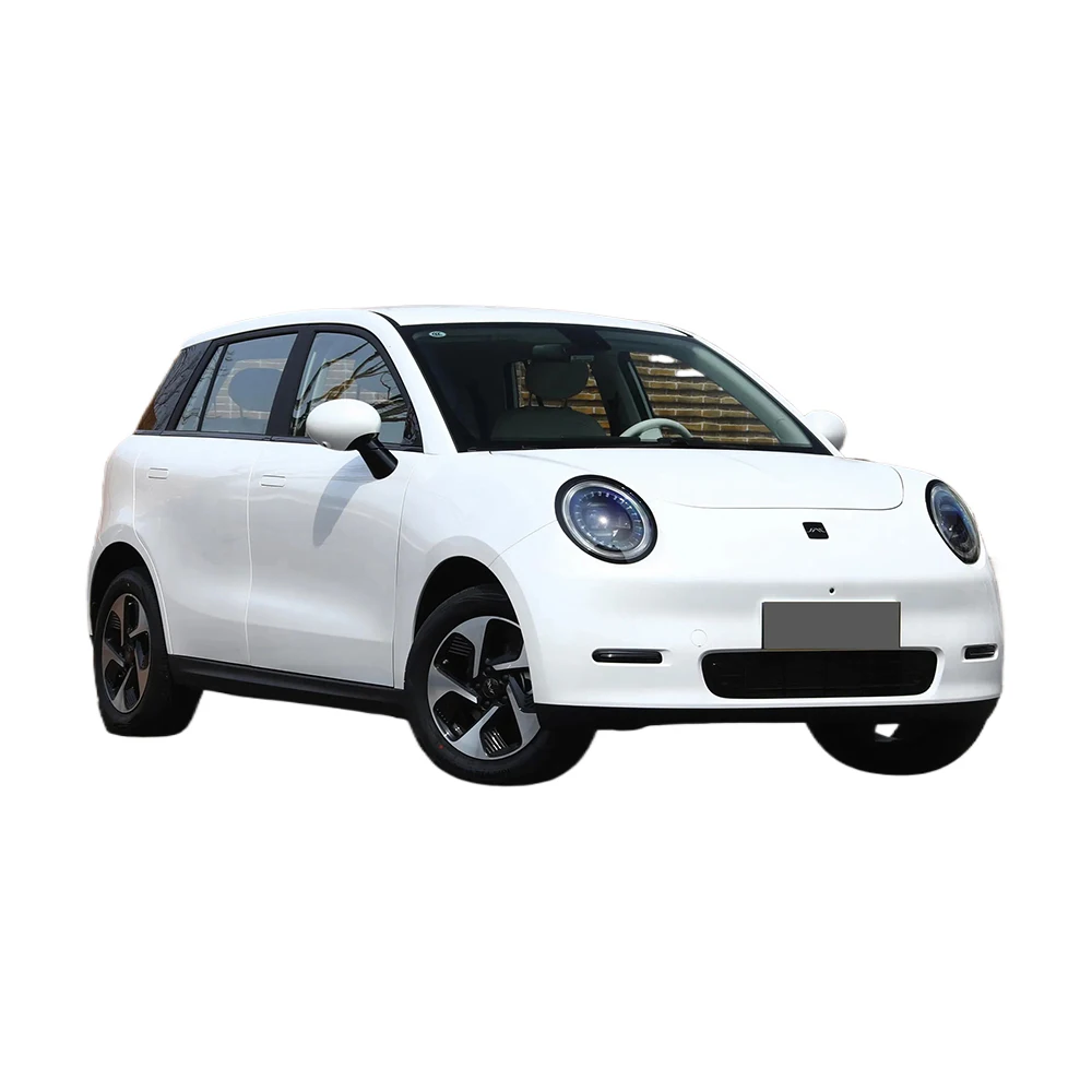 Chinese Electric Cars 330km Long Range New Energy Pure Electric Vehicle For Jac Ev3 Purple Mini Yiwei 3