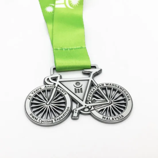 Hot Selling Custom Malaysia Bike Cycle Sport Cycling Medal