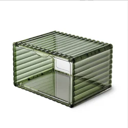 Drop Front Plastic Storage Sneaker Magnet Transparent Shoe Box