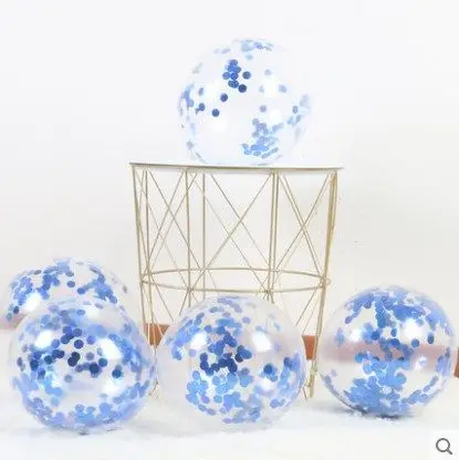 Wholesale 12 Inch Colorful Party Decoration Latex Confetti Balloon