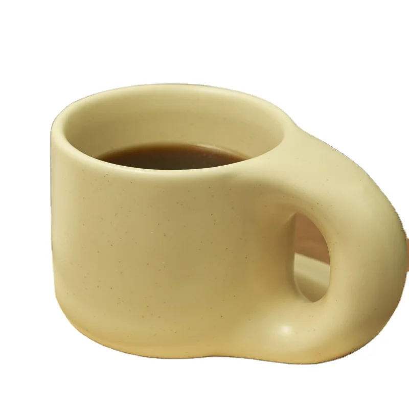 Floriddle Ceramic Mug with Saucer Coffee Cups and Saucers Home Office Tea Cup Coffee Cups Korean Mug Ceramic Plate