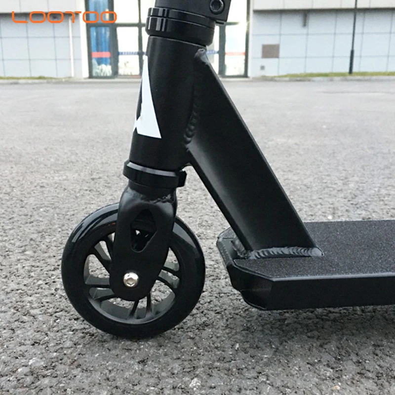 china manufacturers wholesale cheap oem regenbogen toy two wheels adult aluminum deck chrom kick 360 sport pro stunt scooter
