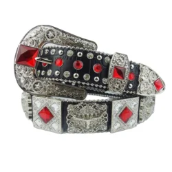 New Trend Bling Bling Rhinestone Belt Men Women Western Cowboy Cowgirl custom belts Crystal Studded Leather Diamond Belt