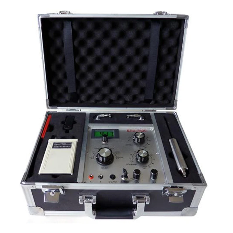 EPX-7500 Underground Metal Detector Long Range EPX7500 Gold Silver Copper Hunter Detecting Depth 5-50m Detecting Range 1000m