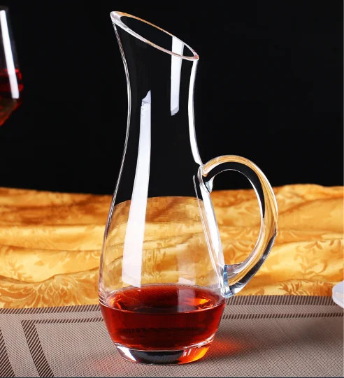 Wine glass decanter different shape luxury decanter for home bar use glass wine decanter