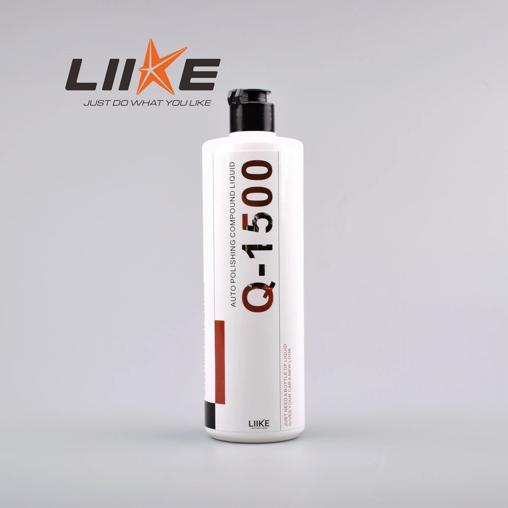 Q-1500Car care rubbing compound  liquid for DA polisher