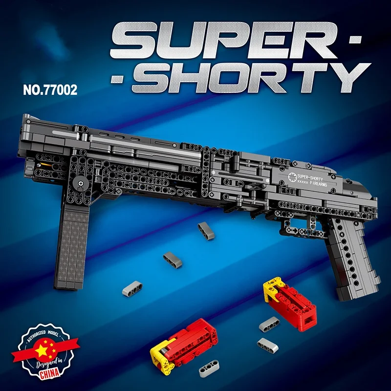 Series 77001-77005 Fire Bullet Weapon 98k M416 Model Technical Assembly Gun Bricks Building Blocks Toys Sets educational toys