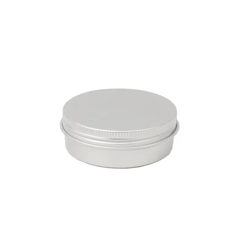5ml 10ml 20ml 30ml 50ml 60ml 80ml 100ml 150ml 200ml round aluminum cosmetic tin container cream jar