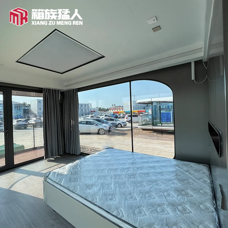 Chinese  Prefab Modular Whole House Double-Layer Smart Volferda Capsule Home Material for Outdoor villa