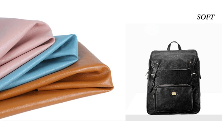 1.2mm pu faux leather vinyl cantaloupe pattern oil wax pu synthetic leather vinyl for handbags shoes