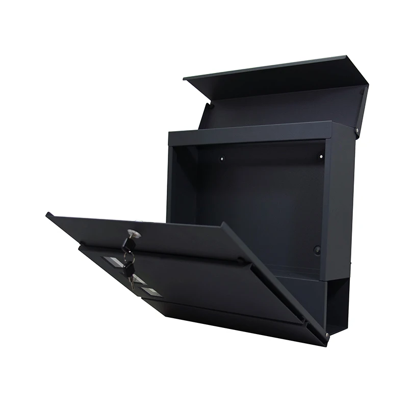 
2021 Mailbox Outdoor Metal Wall Mounted Mailbox with Lock 