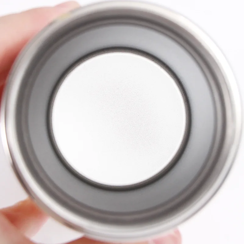 Modern And Simple Bamboo Color Double Layer 304 Stainless Steel Liner Business Office Thermos