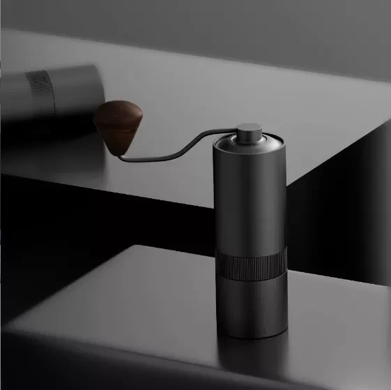 Kingze Black Coffee Grinder Machine Kitchen Adjustable Coffee Maker Hand Manual Coffee Grinder