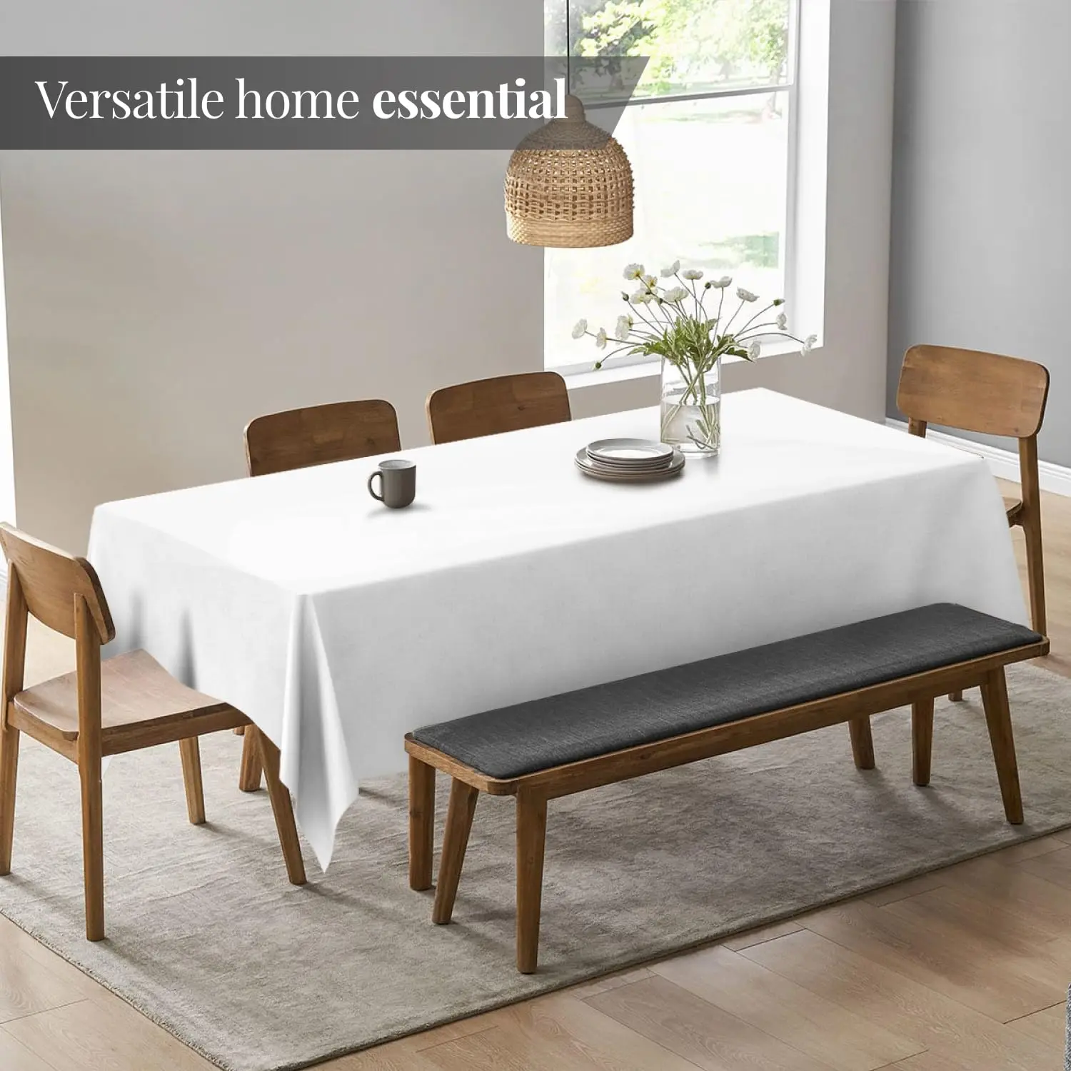 White Black lace Table Cloth Round Rectangle Square 100% Polyester Table Cloth Tablecloth custom print tablecloth