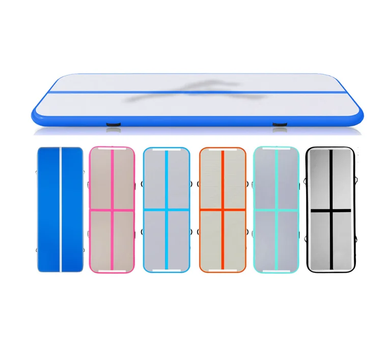 In Stock Best Drop Stitch Material Cheap Tumbling Track Air Track/ Air Mat for cheerleading or outdoor training