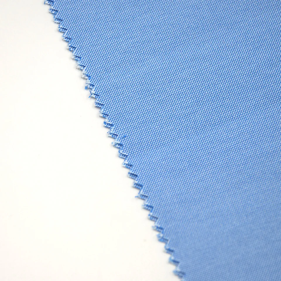 Wholesale 150D 170GSM cationic cvc 60 cotton 40 polyester oxford fabric for shirting workwear