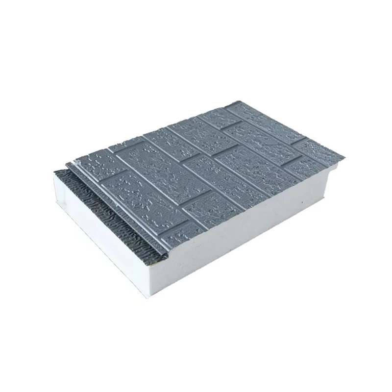 Foam Aluminum/steel Sheet Pu/eps Metal Carved Sandwich Panel External Wall Siding Exterior Wall Cladding Board