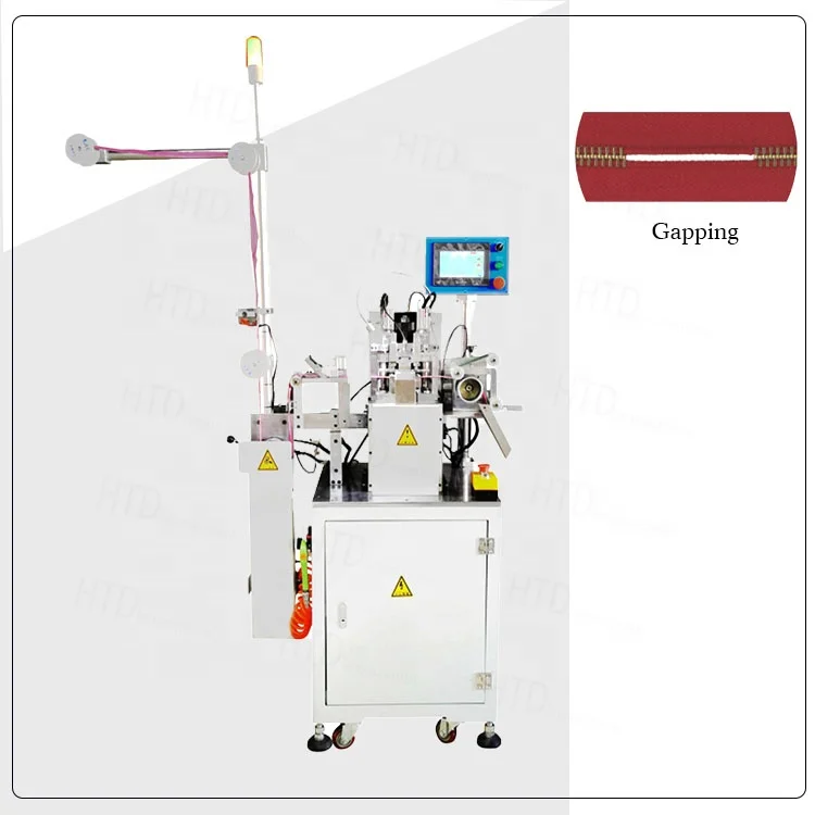Полностью автоматическая машина для производства молний на металлической молнии для производства закрытых молний