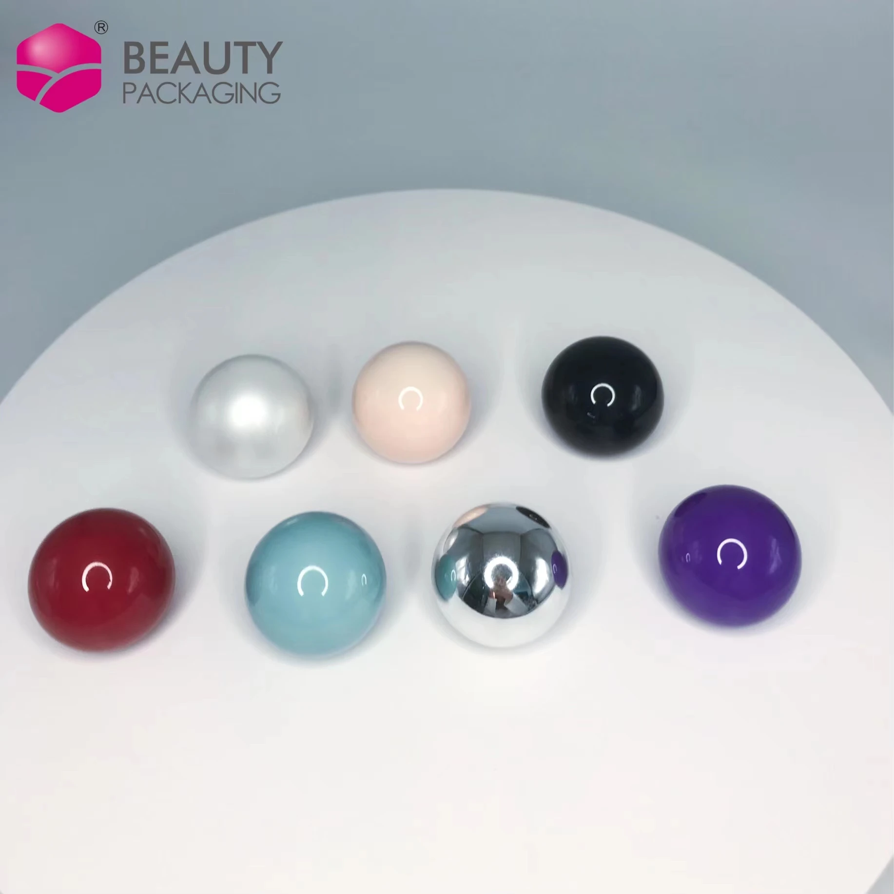 High Quality Customized Resin Marble Bottle Cap 50ml 100ml Round Glass Bottle With Resin Cap Perfume Lid 15mm