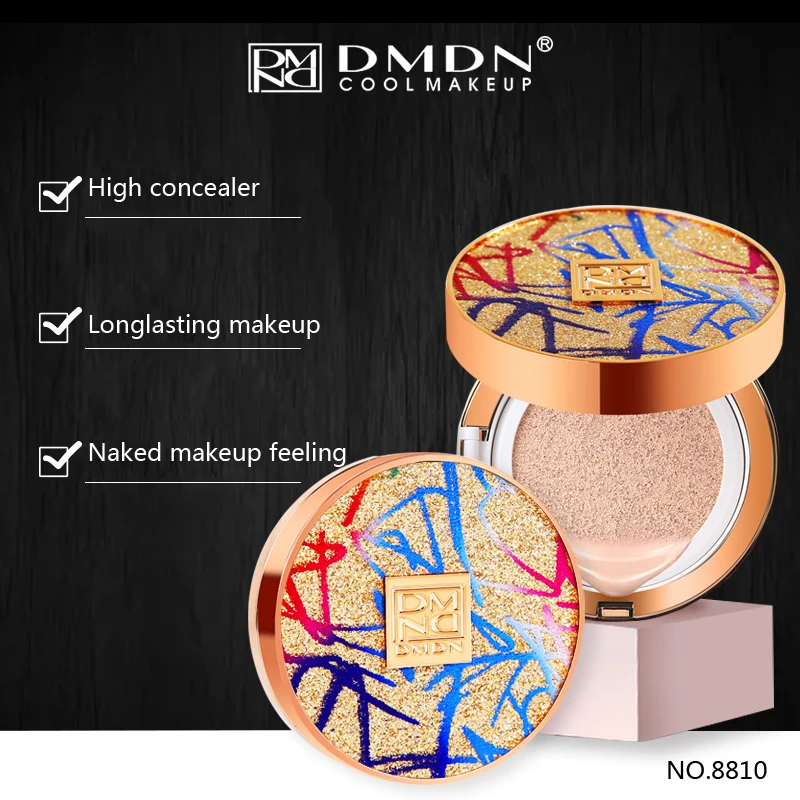 New brand wholesale waterproof whiten skin bb cream women makeup foundation air cushion BB cream