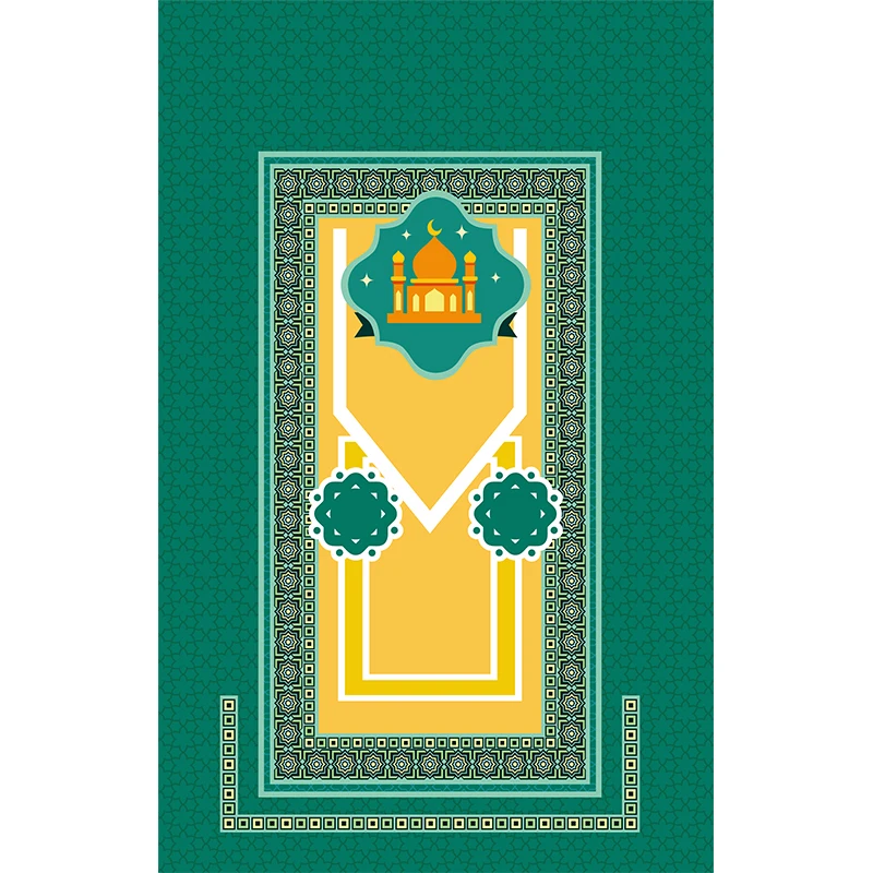 Electronic Sajadah Children Islamic Educational Rug Custom Pocket Memory Foam Muslim Kids Interactive Talking Prayer Mat