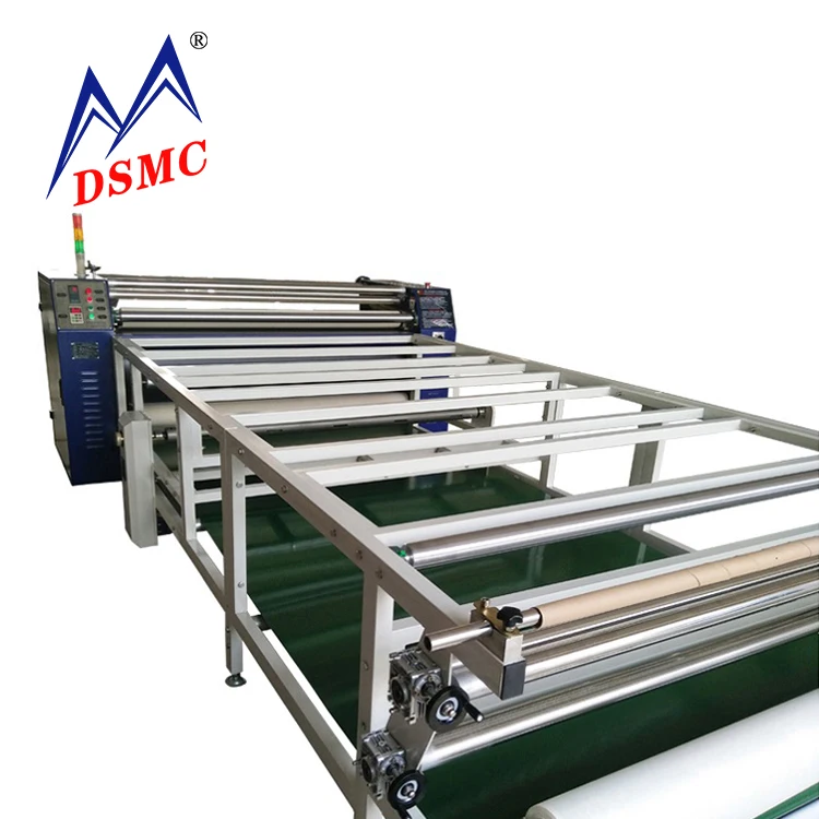 Factory Direct Calender Roll To Roll Sublimation Textile Jersey Heat Transfer Press Machine
