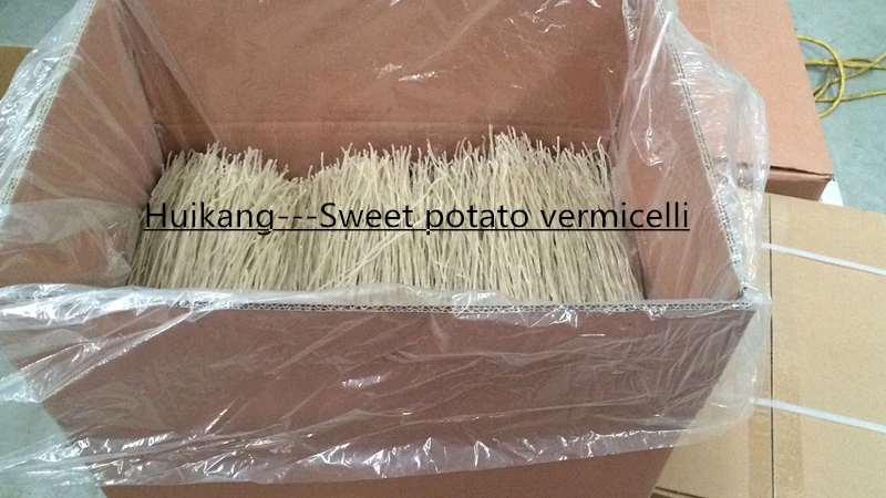 dried noodles made by sweet potato