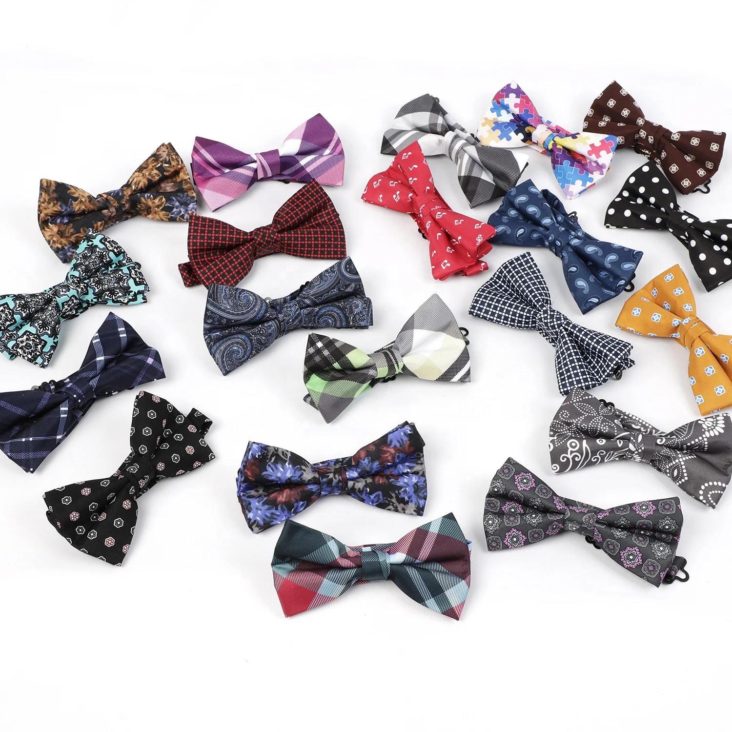 Ready to Ship Stock Men Oversized Butterfly Self Tie Bow Ties for Men Decoration Home Decor Bow Tie Casual