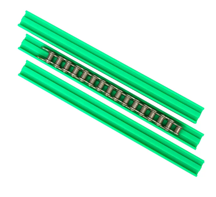 Customize UHMW-PE chain guide rail industrial conveyor wear-resistant guide rail plastic sliding chain guide rail