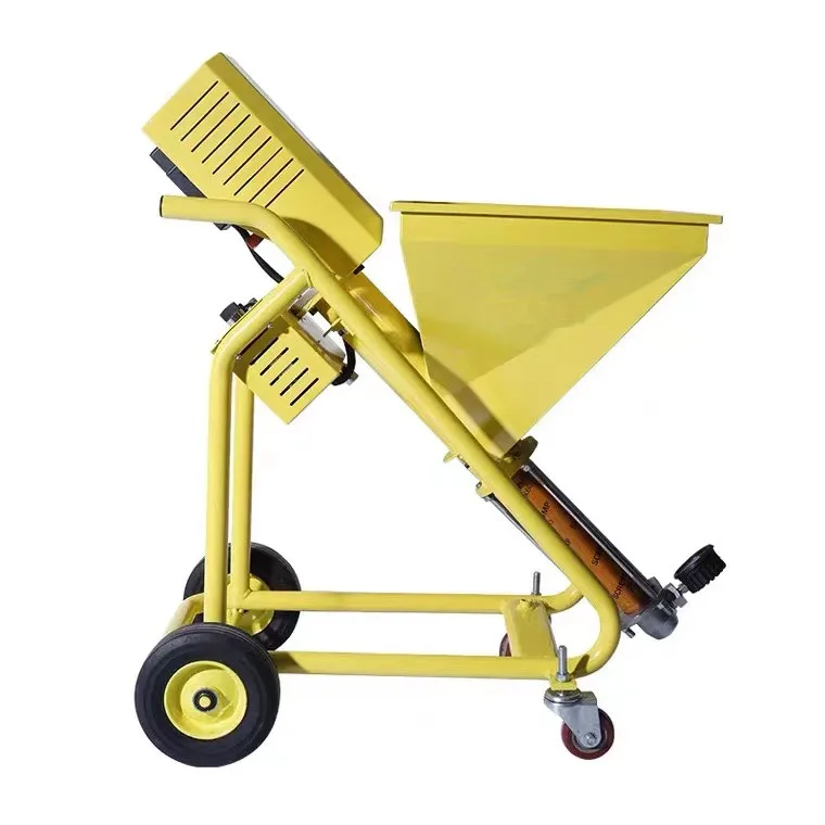High-power Real Stone Paint Spraying Machine Fireproof Material Spraying Machine, Fireproof Mortar Spraying Machine