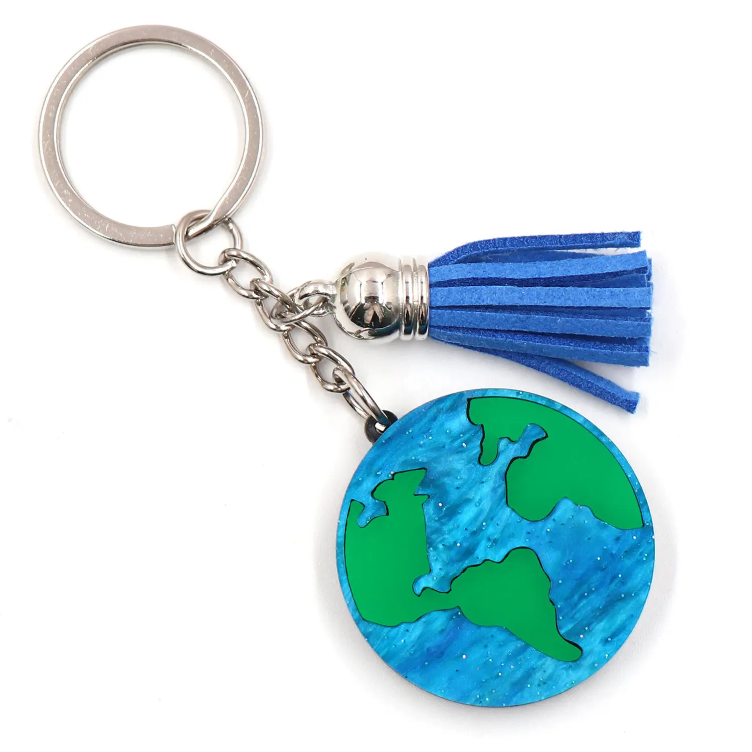 2024 Syasibo jewelry KHS289KH1234 1piece New product CN earth TRENDY Acrylic Keychain