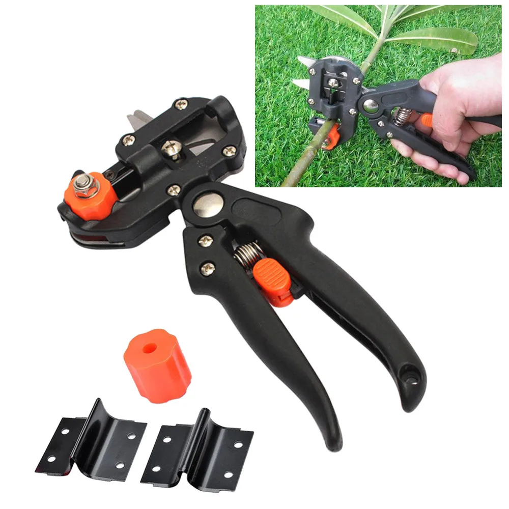 
Sturdy Carbon Steel Blade Comfort Handle Cutting Prun Garden Grafting Tool Kit 