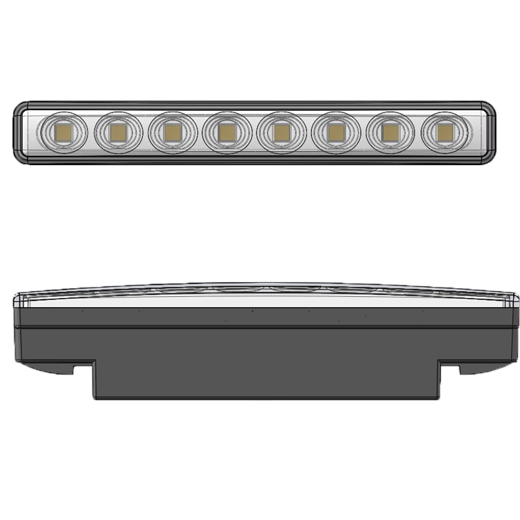 Car super bright 8 LED Drl  daytime running lights  auto parts  12-24V DC