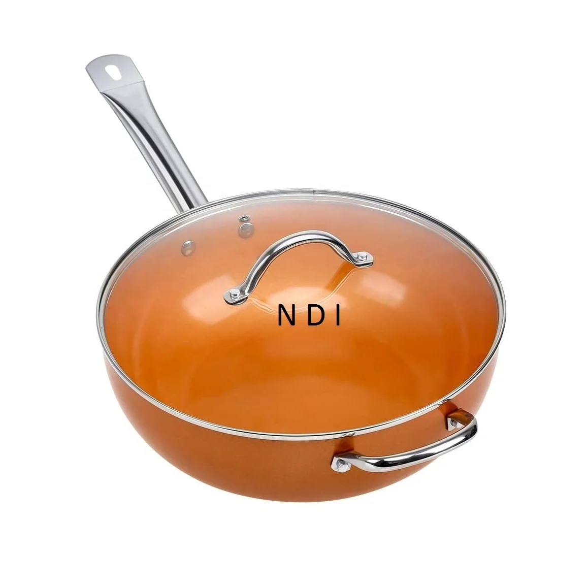 Cooking ware Best Quality Non Stick Fry Pan Hot Sale Frying Pan With Metal Handle Decor Custom Shape Designer Fry Pan