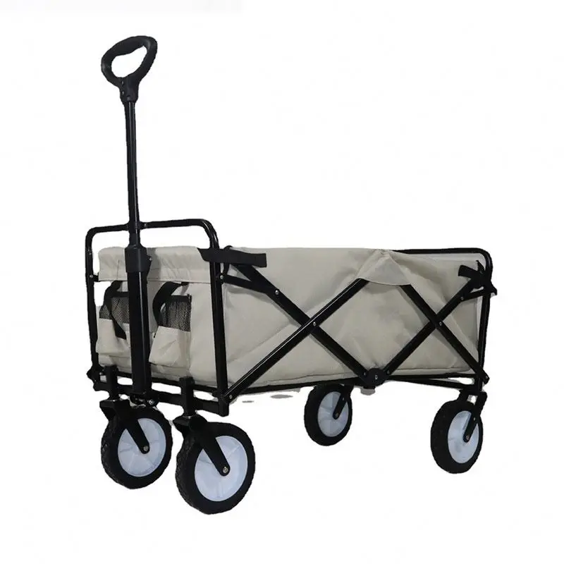 Outdoor Cheap Removable Wheels Park Utility Kids Camping Collapsible Folding Wagon