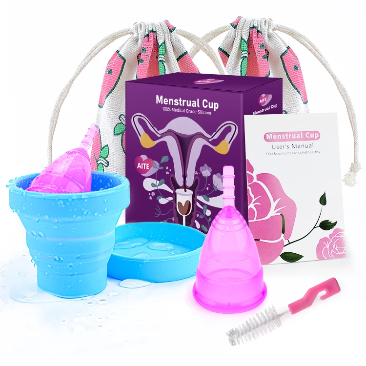 Certificated Medical Grade Liquid Silicone Soft Menstrual Cup for Wholesale