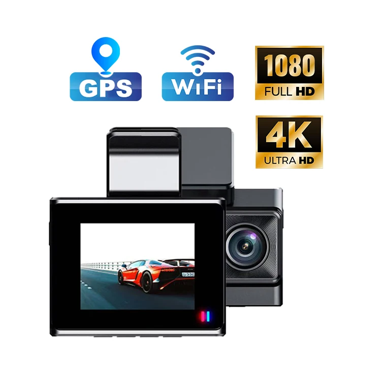 WiFi 2.4 inch Monitor 4K Car Black Box Car DVR Car Dash Cam Dash Camera