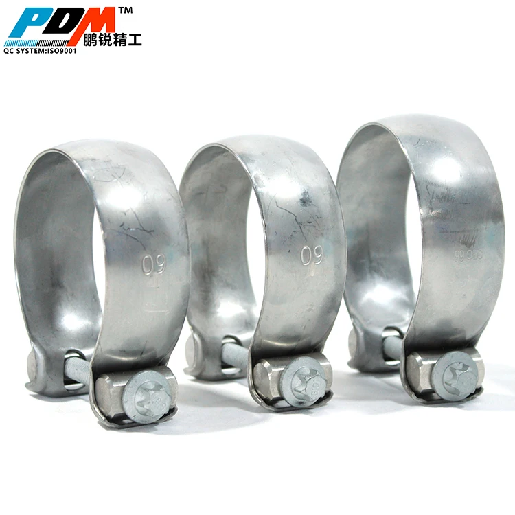 ball zone exhaust gas clamps o clamp exhaust pipe clamp