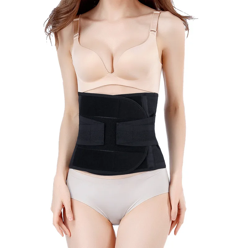 HLX Waist protection belt hook loop waist Sports waist elastic band hook loop Pregnant woman Body sculpting belt