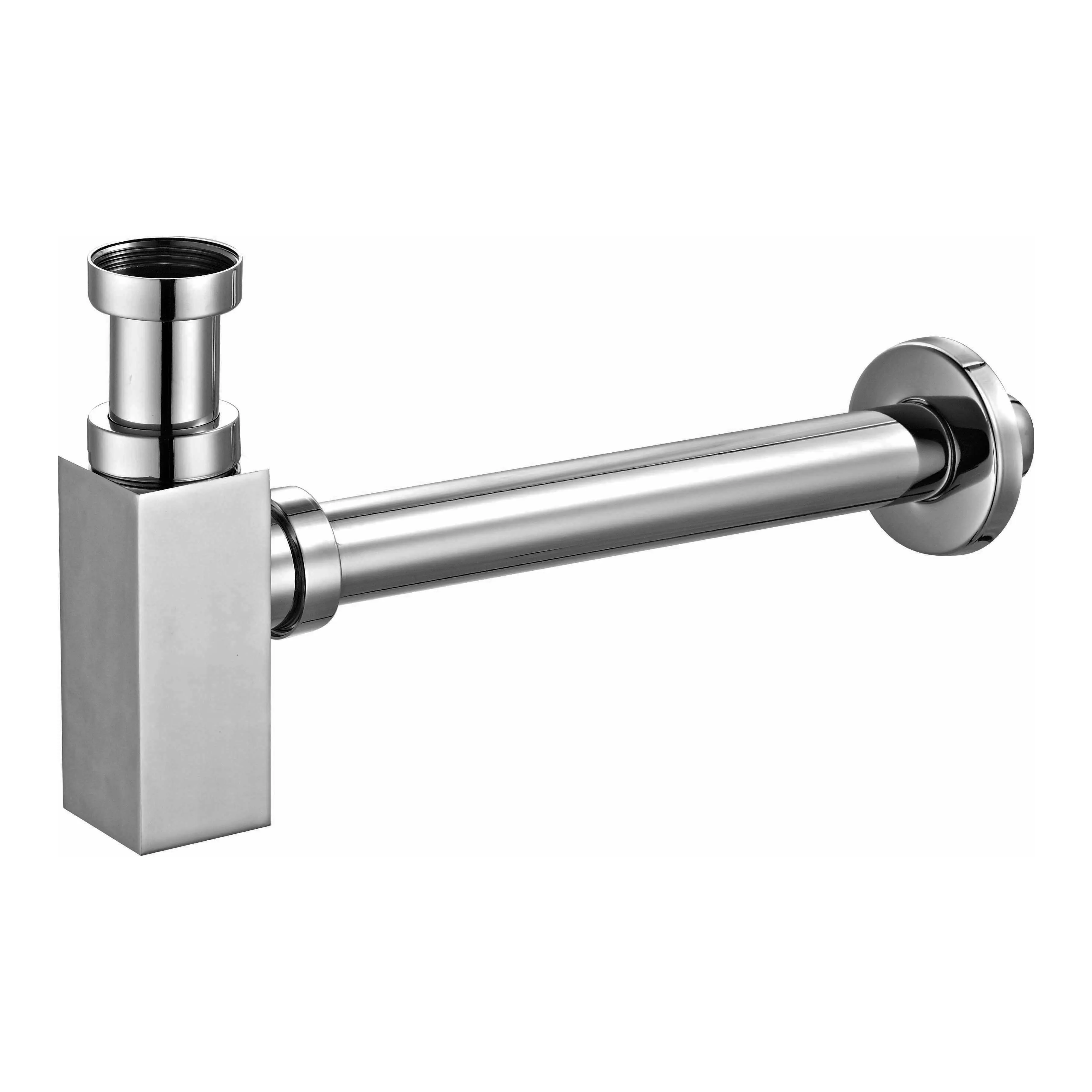 YUSON YS01308 High quality brass sink basin siphon drainer p trap bottle trap wash basin siphon for sink