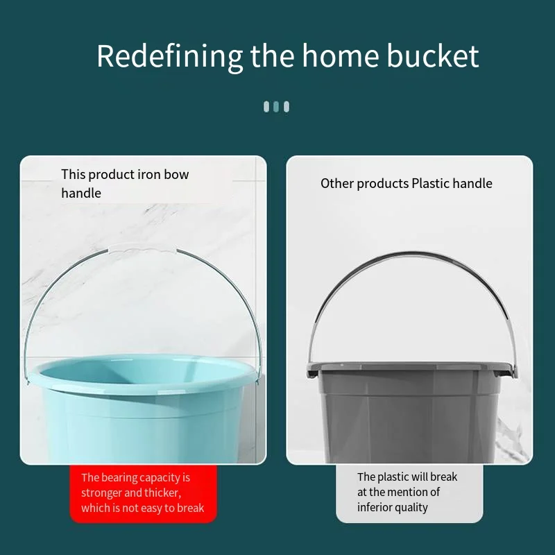 New High-End Listing Plastic Bucket For Sale Custom Large Plastic Buckets For Water