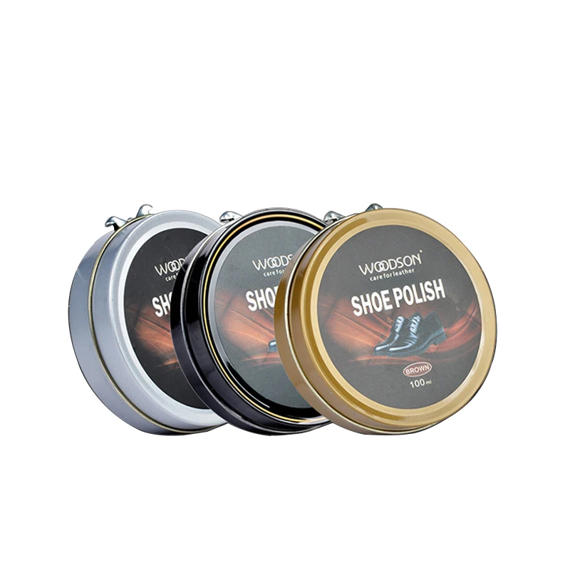 Solid Shoe Polish carnuarba wax  Leather shoes shoe cream