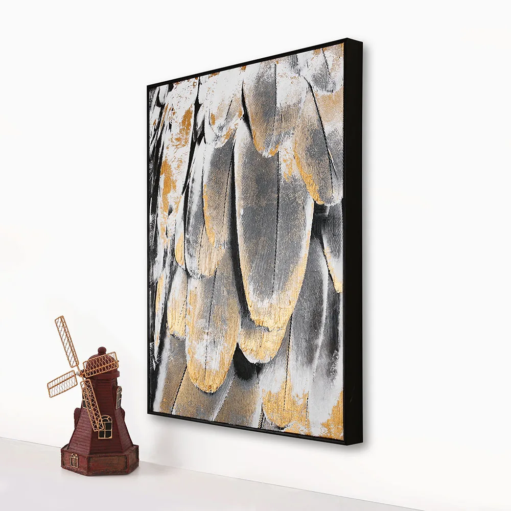 Modern Wall Art Floating Frame For Canvas Nature Painting Wall Pictures Living Room