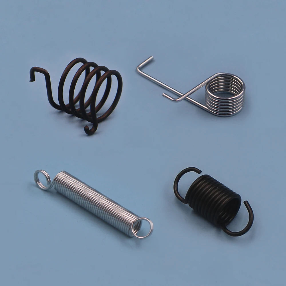 Hot Sale High Stress Stainless Steel Custom Extension Springs Manufacturer 0.3mm 0.4mm 0.5mm 0.6mm 0.7mm 1.0mm