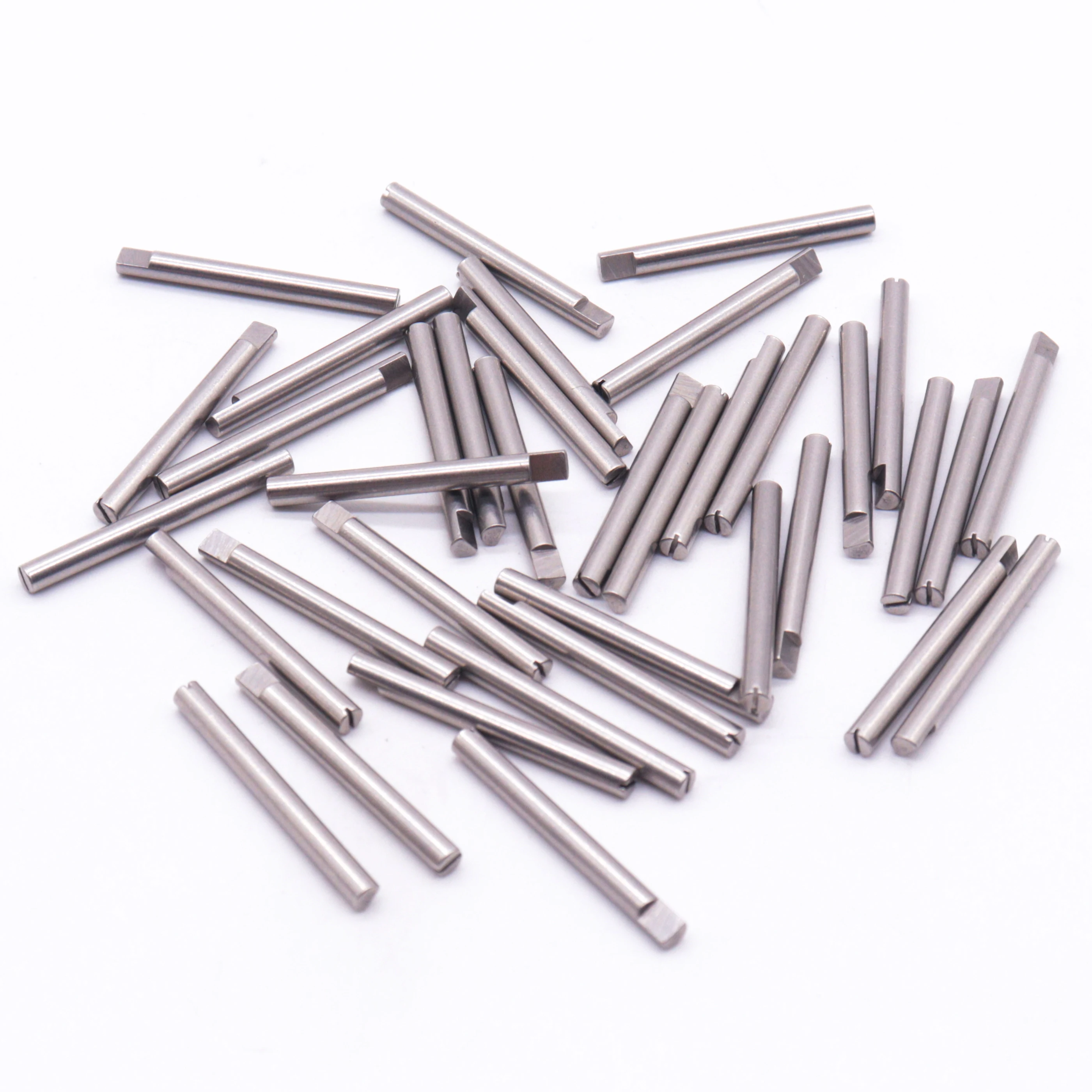Small Brass Threaded Metal Shaft Pin Carbon Steel Custom Round Shaft Stainless Steel Shaft