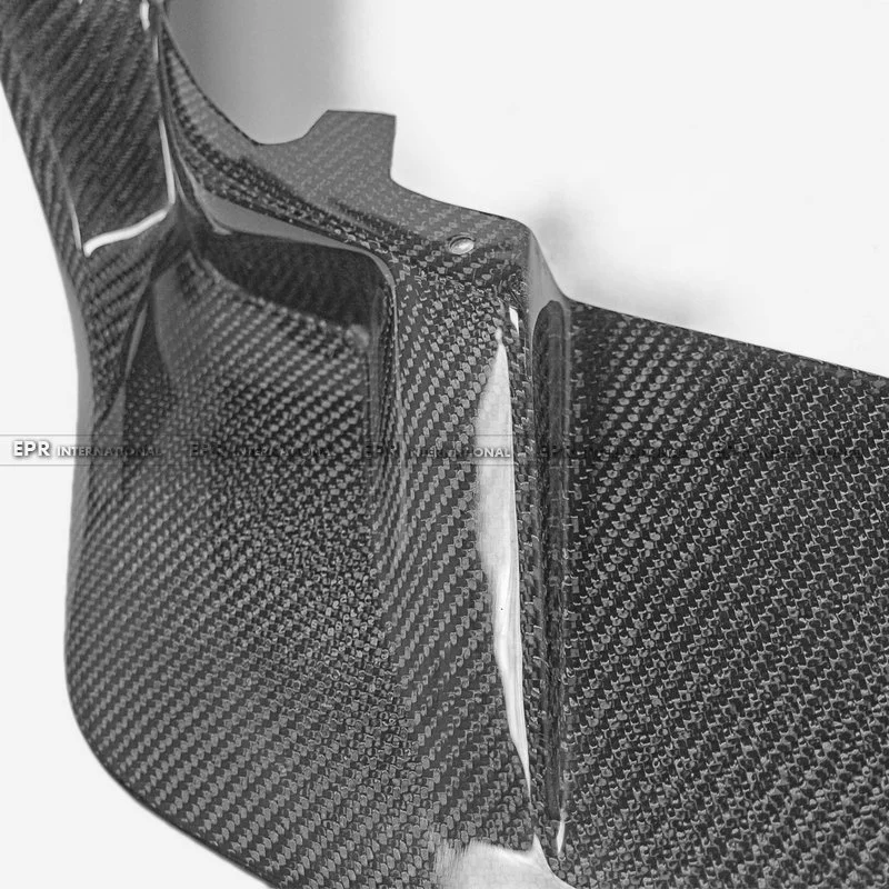 High Quality Fit for HONDA CIVIC TYPE R MK5 FK7 FK8 7 onwards JS-S Type front lip 2 Pcs real carbon fiber
