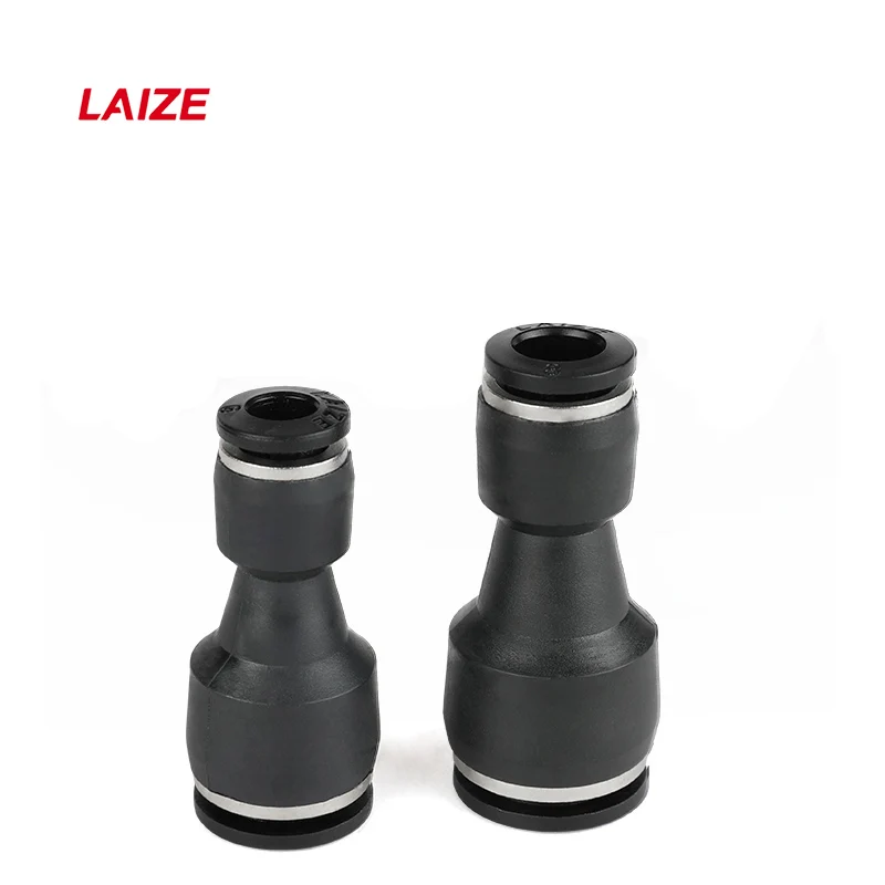 PG Unequal Straight Push in Fitting Pneumatic Quick Connect Air hose Fitting 4/6/8/10/12/14/16mm