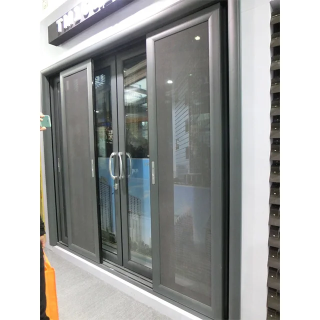 Customized aluminum window and doors with mosquito net window