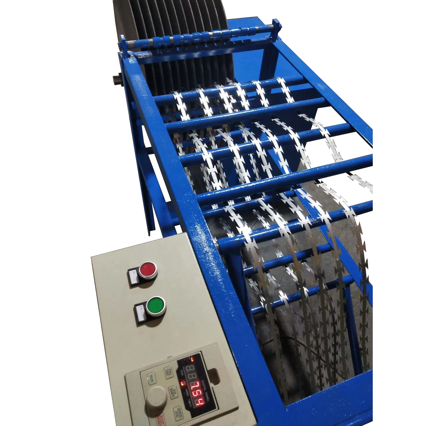 High Security Level Wire Making Machine Steel Razor Blade Ribbon for Prison Isolation Machine